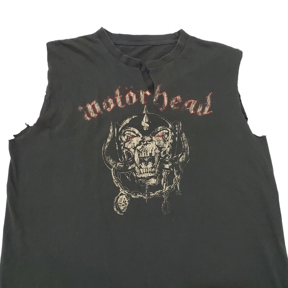 Vintage 1981 Ace Of Spades Tour Motorhead Cut Off T Shirt Single Stitch RARE - Picture 4 of 8